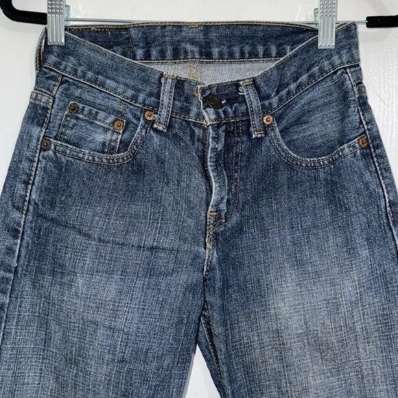 Levis 550 Relaxed Fit Jeans 100% Cotton Denim 25x25 Made In Pakistan - Picture 5 of 9